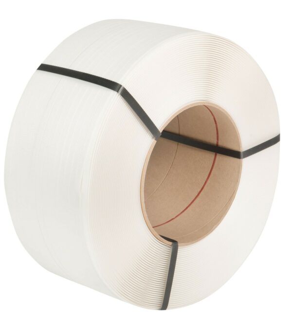 A role of white colour Polypropylene & Polyester Strapping Bands