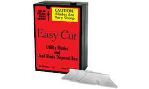 A Box Of Easy-Cut Standard Replacement Blades