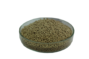 Glass tray filled with Molecular Sieve Desiccant